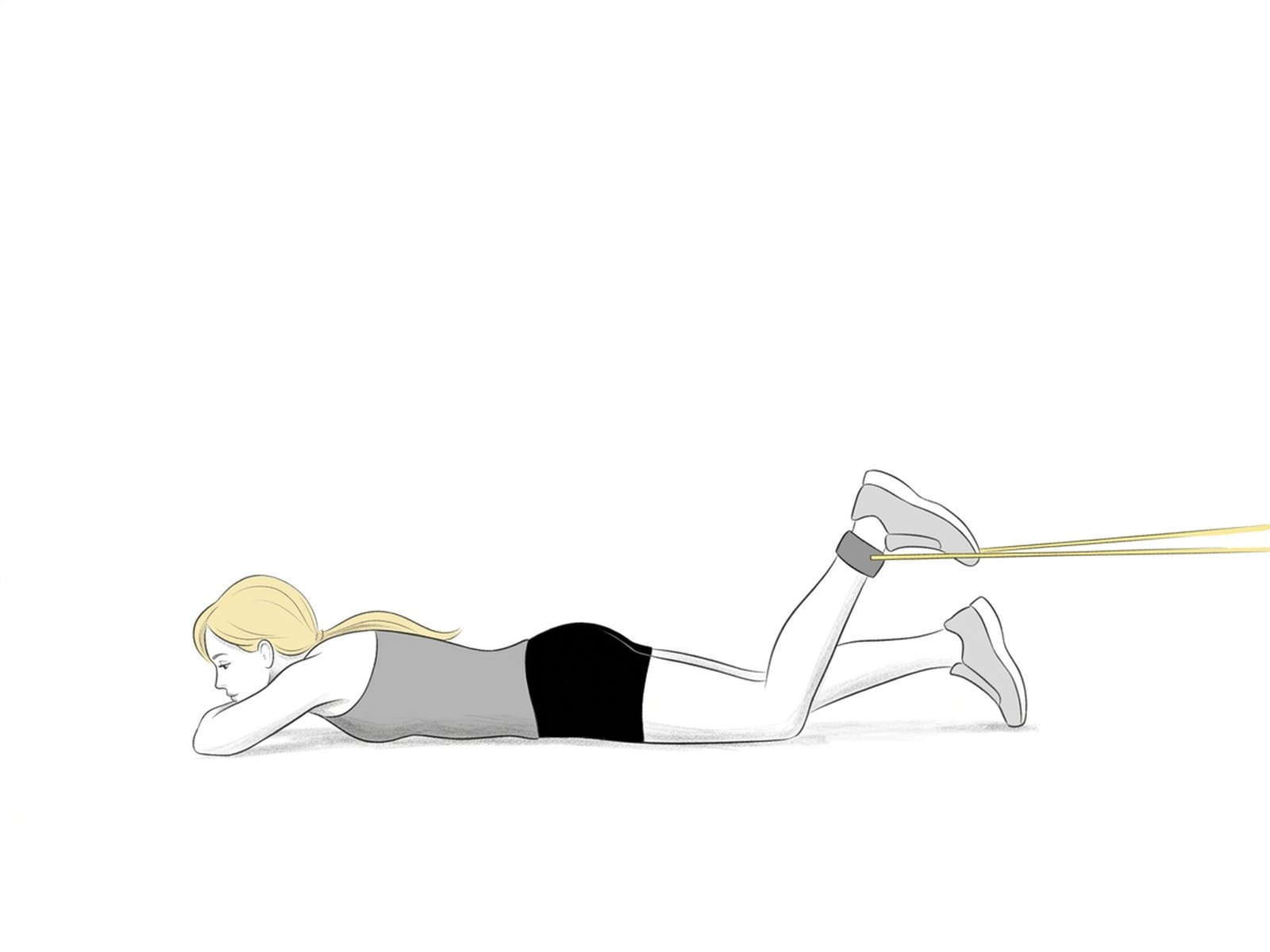 Flexión de Rodilla en Prono