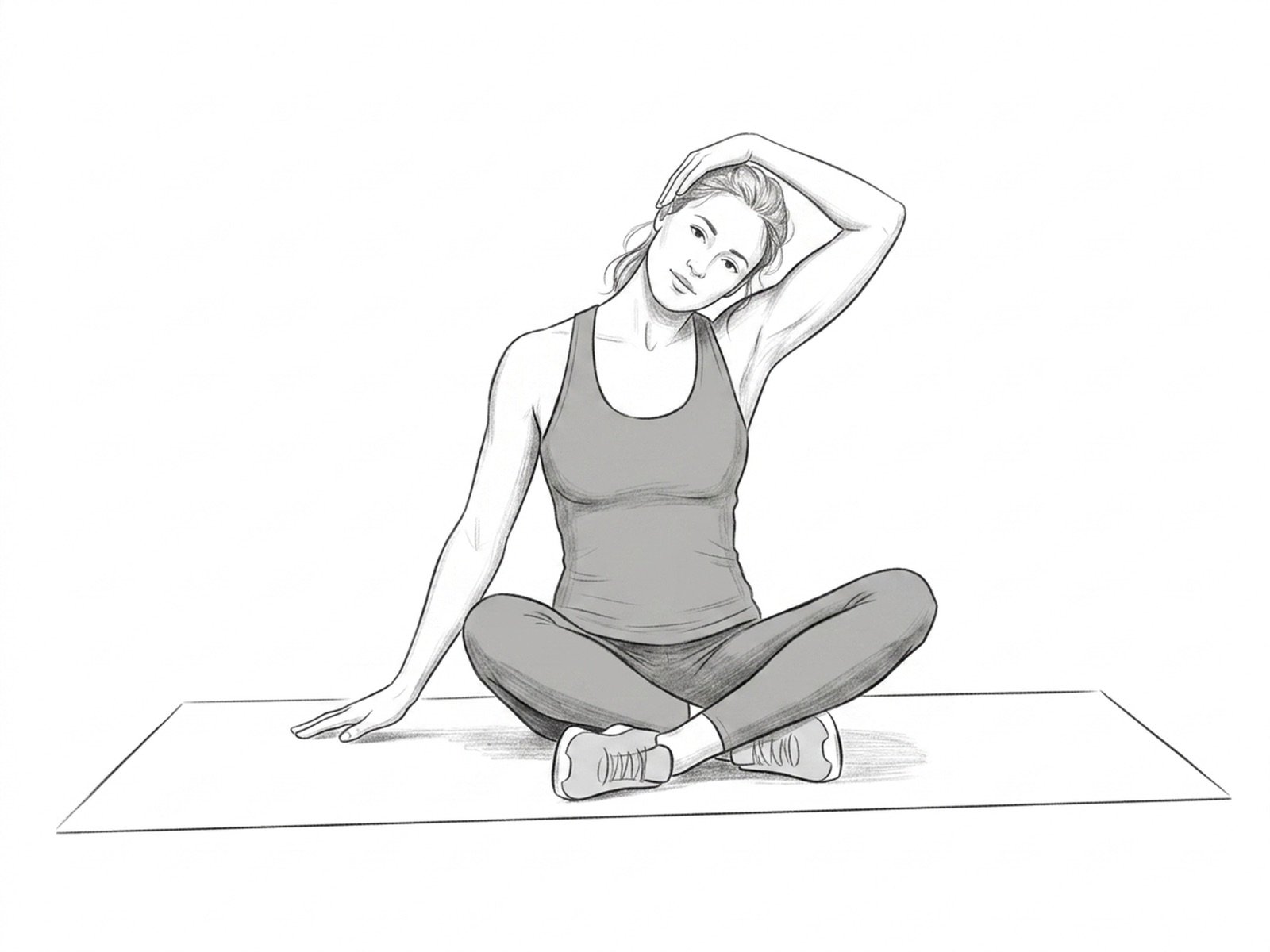 Liberación Cervical Sentada con Pelota