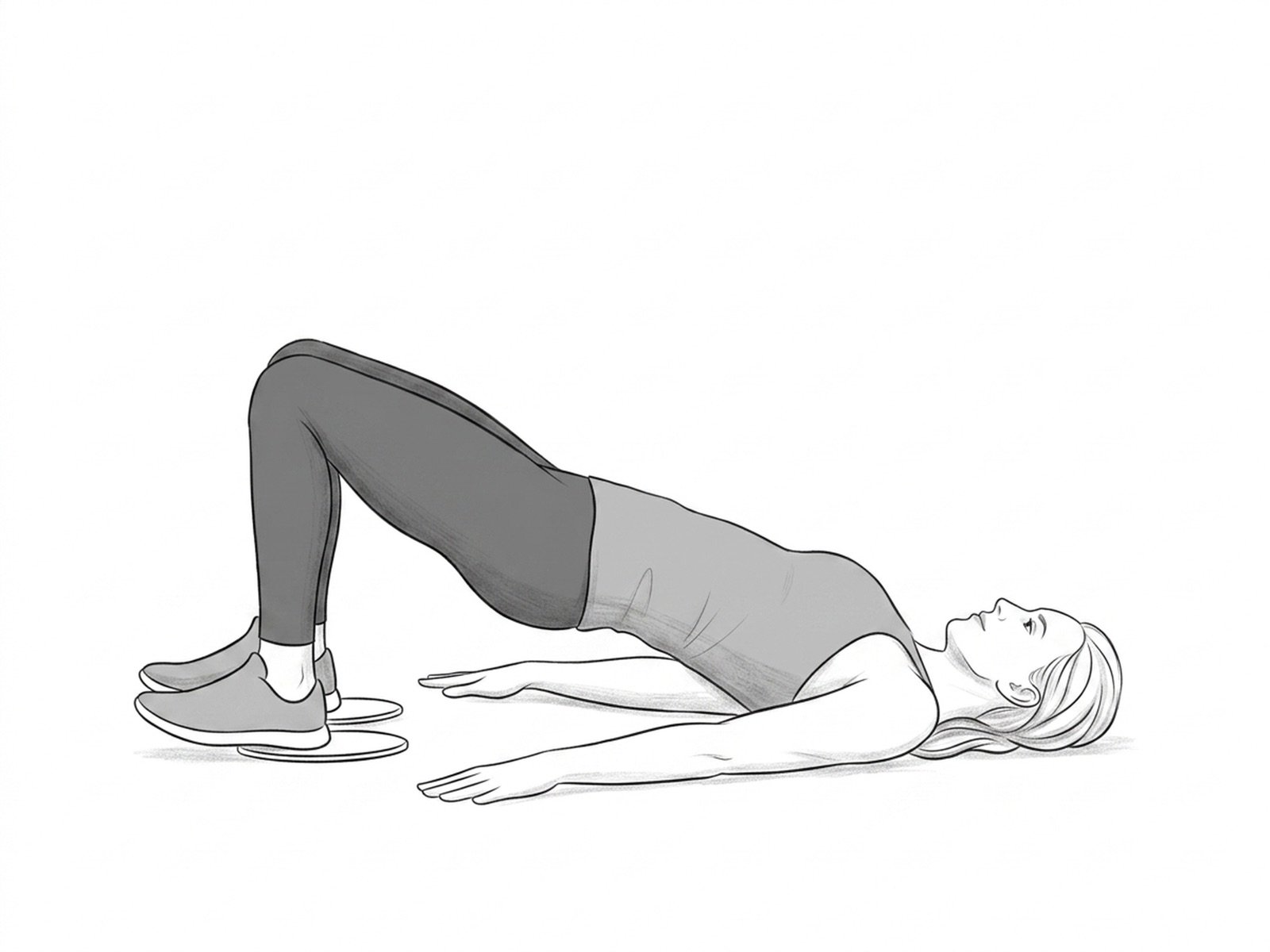 Flexión Excéntrica de Rodilla con Slider